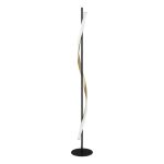 Eglo Gulvlampe Conaprato Stål Brushed Messing, Svart 20W 2500lm - 827-840-865 CCT | Dimbar
