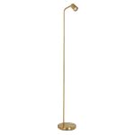 Eglo Gulvlampe Rigomagno Stål Messing | Egnet for GU10