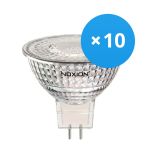 Fordelspakning 10x Noxion LED spot GU5.3 MR16 4.4W 345lm 60D - 830 varm hvit | dimbar - erstatter 35W