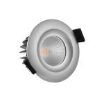 Noxion LED spot Gimba Aluminium 6W 400lm 36D - 927 ekstra varm hvit | Utskjæring 74mm - IP44 - beste fargegjengivelse - dimbar