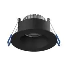 Noxion LED Spot Ares Dyp ring Svart 6W 540lm 927-940 3CCT - med Inner Sirkel Svart | Utskjæring 68mm