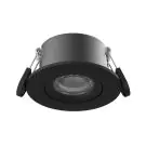 Noxion LED Spot Ares Firerated 6W 540lm 927-940 3CCT- Vippbar Svart| Utskjæring 68mm