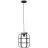 Brilliant Gwen Pendel Lampe Metall Tre Svart | 250mm - Egnet for 1x E27