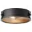 Brilliant Zois Taklampe Metall Svart | 340mm - Egnet for 2x E27