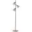 Brilliant Stående Lampe Avia Metall Tre Svart | 380mm - Egnet for 3x E14