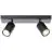 Brilliant Jello Taklampe Metall Matt Svart 9W 690lm - 830 Varm Hvit | Inkl. 2x GU10