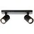 Brilliant Marty Taklampe Aluminium Sandete Svart 10W 700lm - 830 Varm Hvit | Inkl. 2x GU10