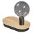 Ledvance Bordlampe Decor Tre/Svart | Egnet for 1xE27 - Touch/3-Trinn Dimbar