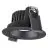 Ledvance LED spot Adjust Aluminium svart 8W 640lm 36D - 927 ekstra varm hvit | Utskjæring 68mm - IP20 - beste fargegjengivelse - dimbar