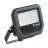 Ledvance LED Flomlys Aluminium Svart 8W 1200lm 100D - 840 Kald Hvit | IP66 - Symmetrisk