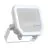 Ledvance LED Flomlys Aluminium Hvit 17W 2200lm 100D - 830 Varm Hvit | IP66 - Symmetrisk