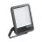 Ledvance LED Flomlys Aluminium Svart 133W 20000lm 100D - 840 Kald Hvit | IP66 - Symmetrisk
