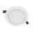 Ledvance Downlight Slim Alu Hvit 13W 1300lm 90D - 830 Varm Hvit | Utskjæring 150mm - IP44 