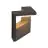 Ansell LED Veggbelysning Arco grafitt 11W 468lm - 830 varm hvit | IP54