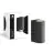 D'Lite Veggbelysning Vossem Svart Up & Down| IP54 - Egnet Til 2x GU10