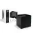 D'Lite Veggbelysning Elingen Aluminium Svart Up & Down 2.9W 170lm - 830 Varm Hvit | IP65 - Batteridrevet - Lyssensor