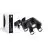 D'Lite Tak Spot Clio Svart Vippbar| Egnet for 4x GU10