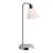 Nordlux Bordlampe Ray Metall og Glass Krom | Egnet for 1x E14