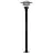 Nordlux Lønstrup 32 Sokkelampe Metall og Glass Svart | 320mm - IP44 - Egnet for E27