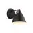 DFTP by Nordlux Strap 15 Veggbelysning Metall og Leather Svart | Egnet for GU10