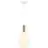 Nordlux Alton Pendel Lampe Glass Svart | Egnet for E27