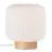 Nordlux Bordlampe Milford Glass Brun | Egnet for 1x E27