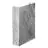 Nordlux Fold 10 Veggbelysning  Stål Sølv Up & Down 10.4W 225lm - 830 Varm Hvit