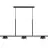 Nordlux Contina Pendel Lampe Metall 3-Spot Svart | Egnet for 3x G9