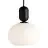 Nordlux Notti 20 Pendel Lampe Glass Svart | Egnet for 1x E27