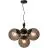 Nordlux Pendel lampe Ivona 4x E27 svart - Metall | Max. 28W
