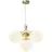 Nordlux Pendel lampe Ivona 4x E27 Messing - Metall | Max. 28W