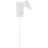 Nordlux LED Veggbelysning Omari Hvit 3.2W 320lm 41D - 827 Ekstra Varm Hvit | Dimbar - Vippbar