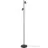 Nordlux Omari Gulvlampe Metall Svart 6.4W 320lm - 827 Ekstra Varm Hvit | Touch Dimbar