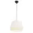 Nordlux Dicte 40 Pendel Lampe Tekstil Hvit | Egnet for 1x E27