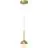 Nordlux Contina Pendel Lampe Metall Messing | Egnet for 1x G9