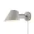 DFTP by Nordlux LED Veggbelysning Stay Aluminium Grå | Egnet for E27