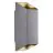 Nordlux Nico Veggbelysning Aluminium Antrasitt Up & Down | IP54 - Egnet for 2x GU10