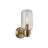 Nordlux Tutan Veggbelysning Glass Messing | Egnet for E14