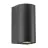 Nordlux Canto Veggbelysning Aluminium Svart Up & Down | Egnet for 2x GU10