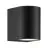 Nordlux Dion Veggbelysning Aluminium Svart | Egnet for 1x GU10