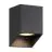 Nordlux Nico Veggbelysning Torget Aluminium Svart | Egnet for 1x GU10