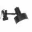 Nordlux Bordlampe Matis Clamp Metall Svart | Egnet for 1x E27