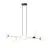 Emibig Pendel Lampe Gravity Stål Svart | Egnet for 6x E14 - Max 10W