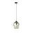 Emibig Pendel Lampe Istar Stål Svart | Egnet for 1x E27 - Max 10W