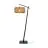 Good&Mojo Gulvlampe Iguazu Tekstil Brun | Egnet for 1x E27 