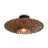 Good&Mojo Taklampe Bali Bambus Svart S | Egnet for 1x E27 
