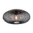 Good&Mojo Taklampe Cango Bambus Svart | Egnet for 1x E27 