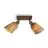 Good&Mojo Taklampe Java Bambus Brun | Egnet for 2x E27 