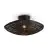 Good&Mojo Taklampe Tanami Rattan Svart | Egnet for 1x E27 