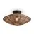 Good&Mojo Taklampe Tanami Rattan Brun | Egnet for 1x E27 
